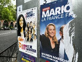 European Election Campaign Posters - Paris