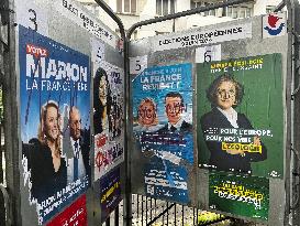 European Election Campaign Posters - Paris