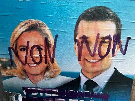 European Election Campaign Posters - Paris