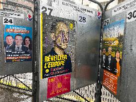 European Election Campaign Posters - Paris