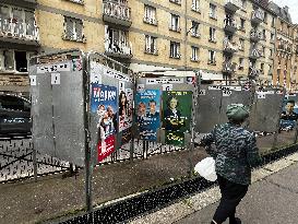 European Election Campaign Posters - Paris