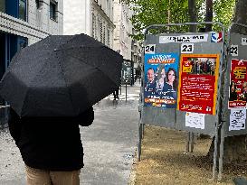 European Election Campaign Posters - Paris