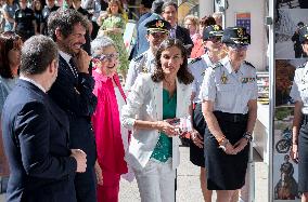 Queen Letizia At Book Fair Opening - Madrid