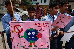 World No-Tobacco Day Observed In Kashmir