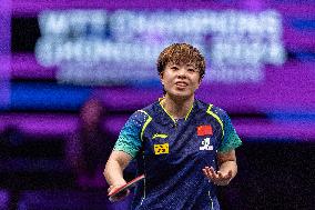 (SP)CHINA-CHONGQING-TABLE TENNIS-WTT CHAMPIONS-WOMEN'S SINGLES (CN)