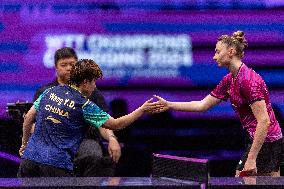 (SP)CHINA-CHONGQING-TABLE TENNIS-WTT CHAMPIONS-WOMEN'S SINGLES (CN)