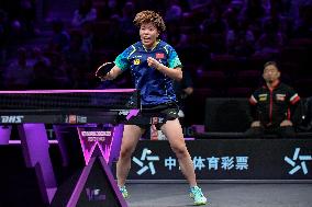 (SP)CHINA-CHONGQING-TABLE TENNIS-WTT CHAMPIONS-WOMEN'S SINGLES (CN)