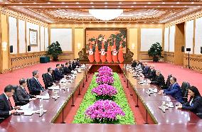CHINA-BEIJING-XI JINPING-TUNISIA-PRESIDENT-TALKS (CN)