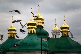 Domes of Kyiv-Pechersk Lavra