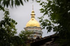 Domes of Kyiv-Pechersk Lavra