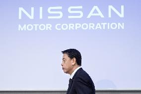Nissan president meets press over ties with subcontractors