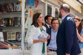 Queen Letizia Inaugurates Madrid Book Fair - Spain