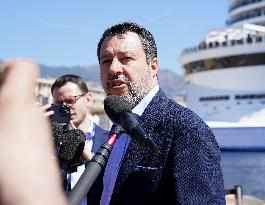 Matteo Salvini in Messina