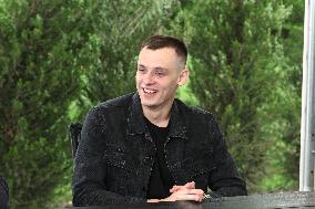 Interview of Ukrainian swimmer Denys Kesil in Dnipro