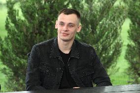 Interview of Ukrainian swimmer Denys Kesil in Dnipro