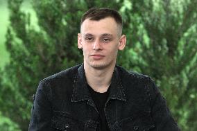 Interview of Ukrainian swimmer Denys Kesil in Dnipro