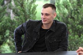 Interview of Ukrainian swimmer Denys Kesil in Dnipro