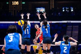 (SP)CHINA-MACAO-VOLLEYBALL-WOMEN'S NATIONS LEAGUE 2024-CHN VS JPN (CN)