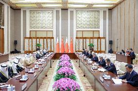 CHINA-BEIJING-LI QIANG-BAHRAIN-KING-MEETING (CN)