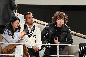 Celebrities In Stands During The 2024 French Open - Village Day Six NB