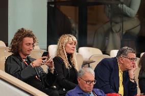 Celebrities In Stands During The 2024 French Open - Village Day Six NB