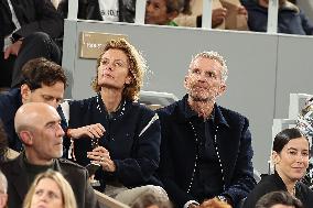 Celebrities In Stands During The 2024 French Open - Village Day Six NB