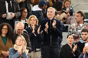 Celebrities In Stands During The 2024 French Open - Village Day Six NB