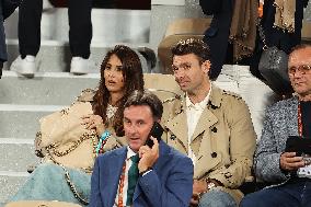 Celebrities In Stands During The 2024 French Open - Village Day Six NB