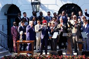 Joe Biden welcomes the Kansas City Chiefs - Washington