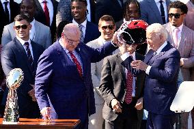 Joe Biden welcomes the Kansas City Chiefs - Washington