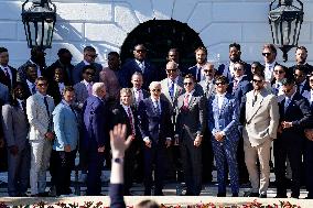 Joe Biden welcomes the Kansas City Chiefs - Washington