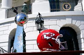 Joe Biden welcomes the Kansas City Chiefs - Washington