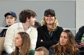 Celebrities In Stands During The 2024 French Open - Village Day Six NB