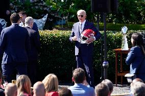 Joe Biden welcomes the Kansas City Chiefs - Washington