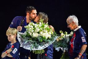 PSG Handball celebrates winning the Liqui Moly Starligue FA