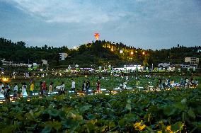 Lotus Pond Tour in Huaying
