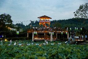 Lotus Pond Tour in Huaying