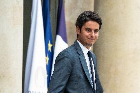 Council Of Ministers At The Elysee Palace