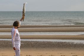 The Olympic Torch's Journey Through Calvados