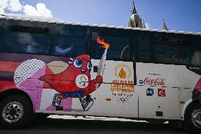 The Olympic Torch's Journey Through Calvados