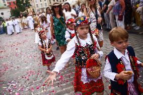 Corpus Christi Procession In Poland