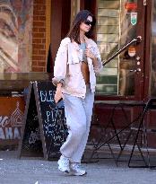 Emily Ratajkowski out in New York