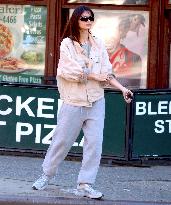 Emily Ratajkowski out in New York