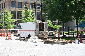 NTSB Investigates Youngstown Ohio Building Explosion