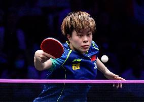 (SP)CHINA-CHONGQING-TABLE TENNIS-WTT CHAMPIONS-WOMEN'S SINGLES (CN)