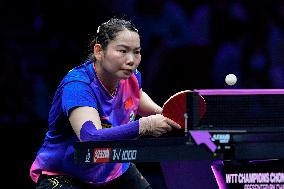 (SP)CHINA-CHONGQING-TABLE TENNIS-WTT CHAMPIONS-WOMEN'S SINGLES (CN)