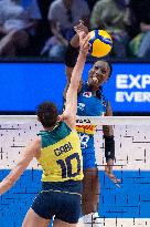 (SP)CHINA-MACAO-VOLLEYBALL-WOMEN'S NATIONS LEAGUE 2024-BRA VS ITA (CN)