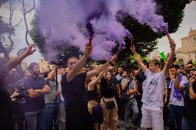 Clashes Erupt Between Police And Protesters - Yerevan