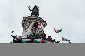 Fifth Demonstration Organised In Paris In Support Of Palestine