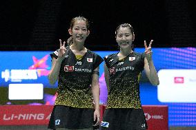 (SP)SINGAPORE-BADMINTON OPEN-WOMEN'S DOUBLES-SEMIFINAL